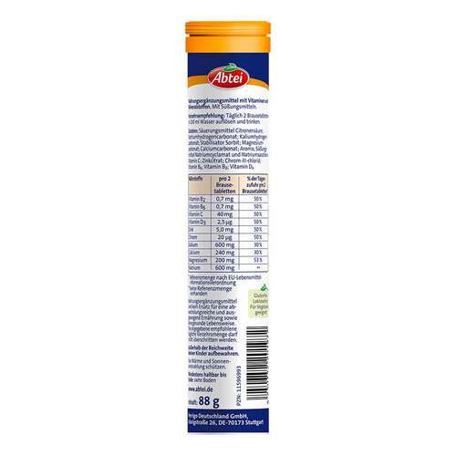 Abtei Sport Iso Aktiv Vitamine + Mineralstoffe - 2