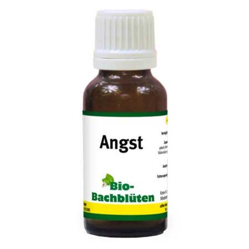 Abbildung: Bio Bachblüten Angst Tropfen für Hund / Katze / Pferd Flüssigkeit, 20 ml PZN 11597320