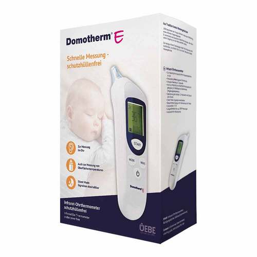 Domotherm® E Infrarot-Ohrthermometer Schutzh&uuml;lle frei - 1