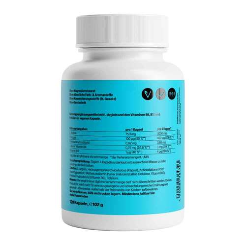 Vascorin Arginin Plus Kapseln - 2