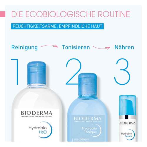 Bioderma Hydrabio H2O Mizellen-Reinigungsl&ouml;sung f&uuml;r feuchtigkeitsarme Haut - 5