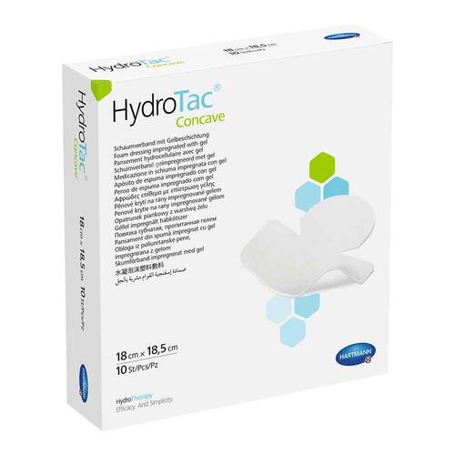 Hydrotac concave Schaumverband 18x18,5 cm - 1