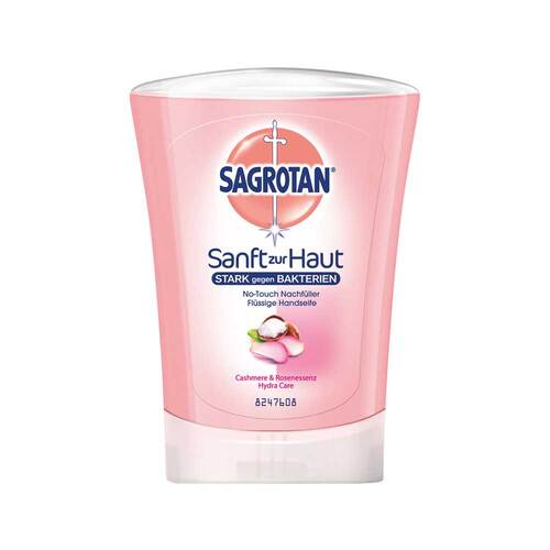 Abbildung: Sagrotan No-Touch Nachfüller Cashmere & Rosenessn. Flüssigseife, 250 ml PZN 12309464