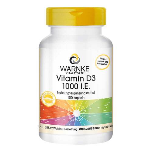 Vitamin D3 1000 I.E. Kapseln - 1