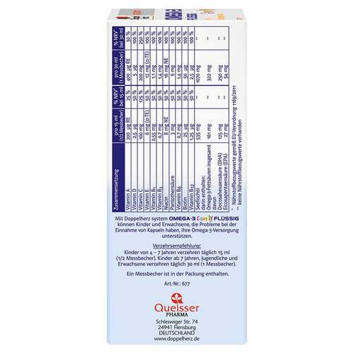 Doppelherz Omega-3 family fl&uuml;ssig system - 3