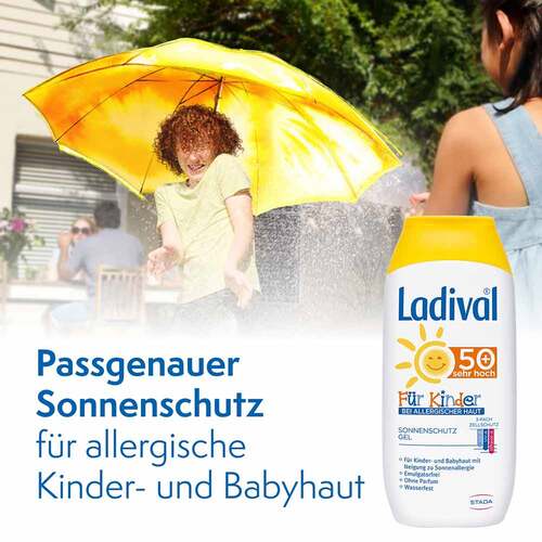 Ladival Kinder Sonnengel allergische Haut LSF 50+  - 2