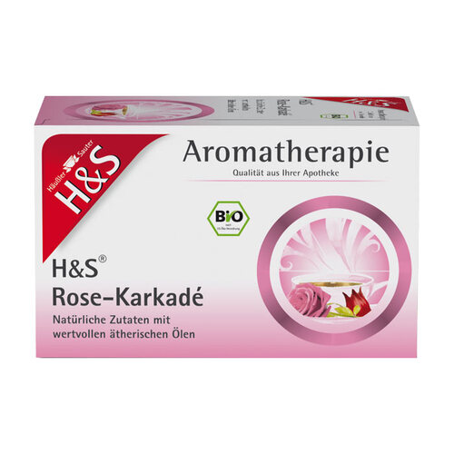 Abbildung: H&S Bio Rose-Karkade Aromatherapie Filterbeutel Filterbeutel, 20X1.0 g PZN 12374272
