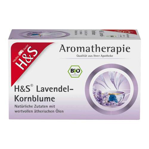 Abbildung: H&S Bio Lavendel-Kornblume Aromatherap.Filterbeutel Filterbeutel, 20X1.0 g PZN 12374289