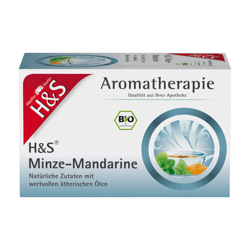 Abbildung: H&S Bio Minze-Mandarine Aromatherapie Filterbeutel Filterbeutel, 20X1.0 g PZN 12374295