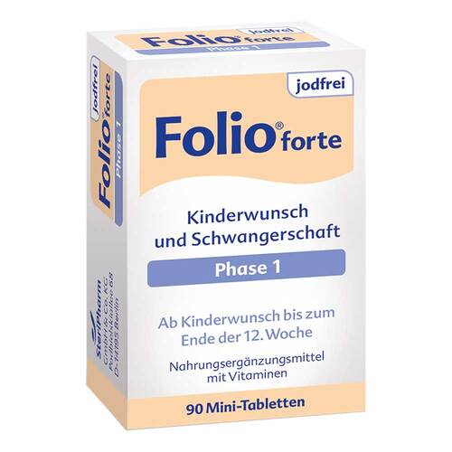 Folio 1 forte jodfrei Filmtabletten - 1