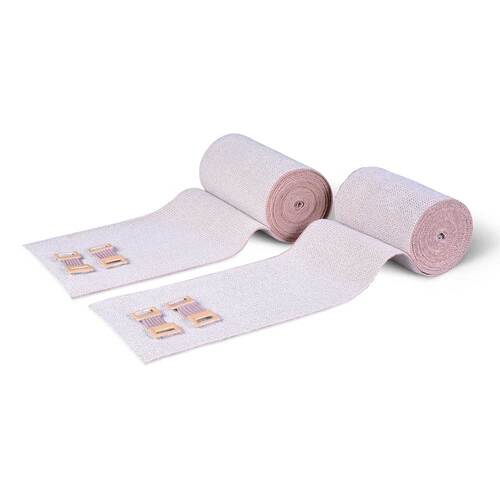 Kompressionsverband 2 Kurzzugbinde 8 / 10cmx5m Fiwalan twin - 2