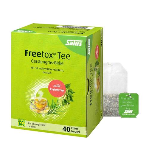 Freetox Tee Gerstengras-Birke Kr&auml;utertee Bio Fbeutel  - 1