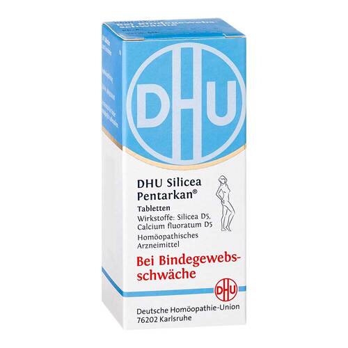 Abbildung: DHU Silicea Pentarkan für das Bindegewebe Tabletten Tabletten, 200 St PZN 12421103