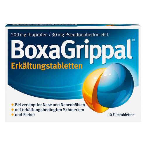 Boxagrippal Erk&auml;ltungstabletten 200 mg / 30 mg - 1