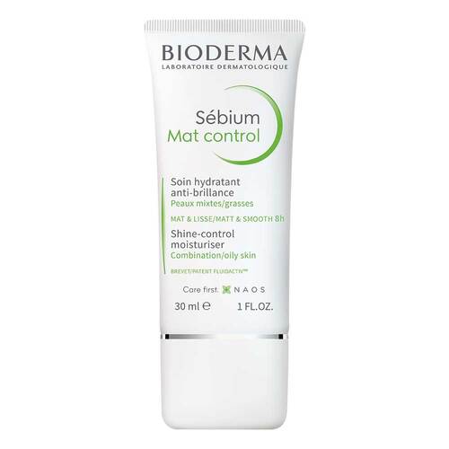 Bioderma Sebium Mat Control 30 ml Tube f&uuml;r Mischhaut und &ouml;lige Haut - 1