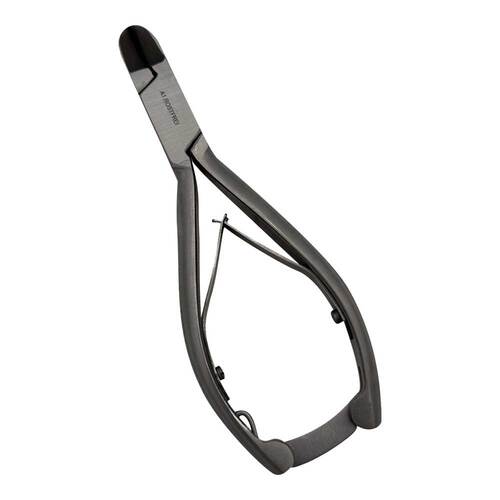 Nagelzange 14 cm gerade Doppelfeder Sperre rostfrei - 1