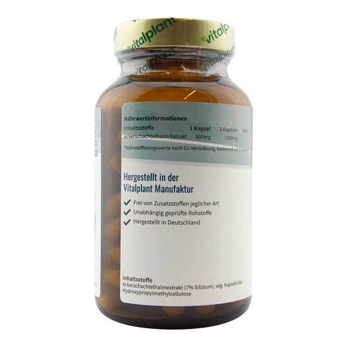 Ackerschachtelhalm 500 mg Extrakt Vitalplant Kapseln - 2