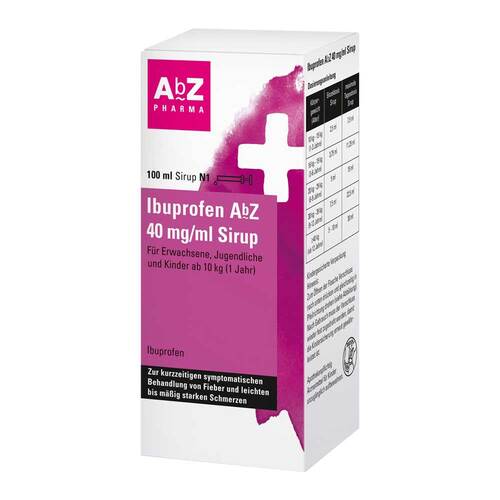 Ibuprofen AbZ 40 mg / ml Sirup - 1