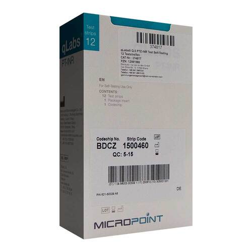 Qlabs Ptz-Inr Teststreifen zur Inr-Bestimmung - 1