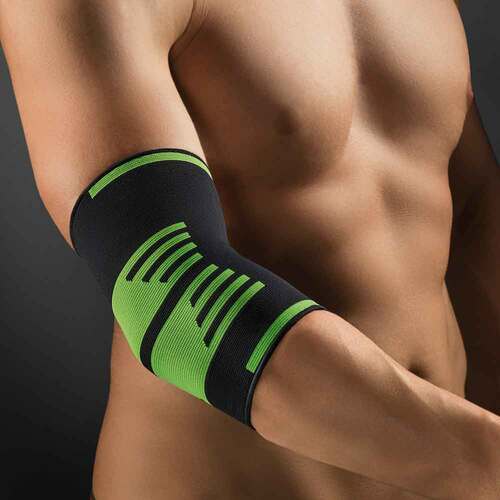 Bort Activecolor Sport Ellenbogenbandage S schwarz / gr&uuml;n - 2