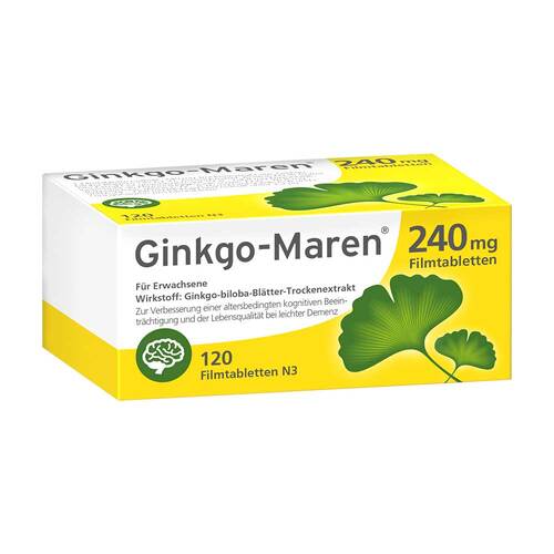 Ginkgo-Maren 240 mg Filmtabletten - 1