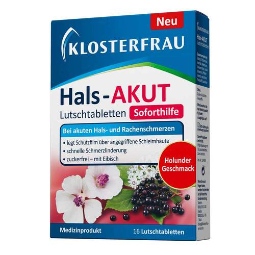 Klosterfrau Hals-Akut Lutschtabletten - 1