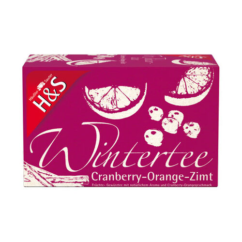 H&S Wintertee Cranberry-Orange-Zimt Filterbeutel - 1