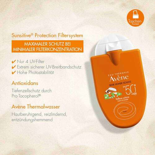 Avene Sunsitive Reflexe Solaire Baby &amp; Kind SPF 50+  - 3