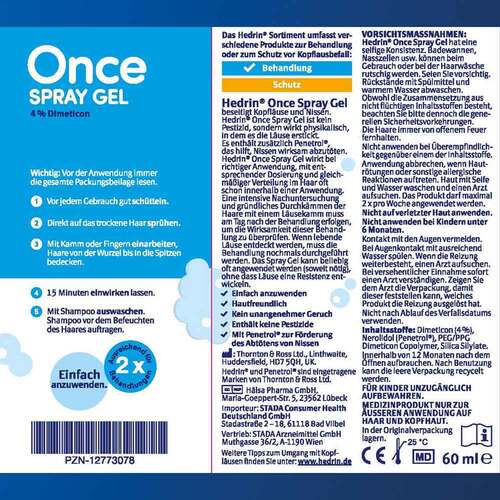 Hedrin® Once Spray Gel - 7