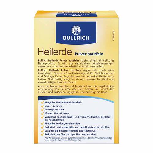 Bullrich Heilerde Pulver hautfein - 3