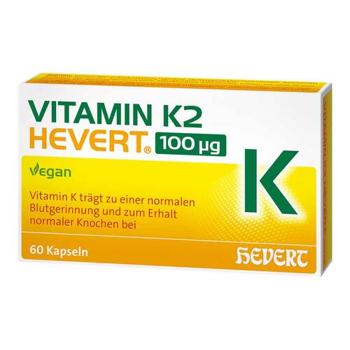 Vitamin K2 Hevert 100 µg Kapseln - 1