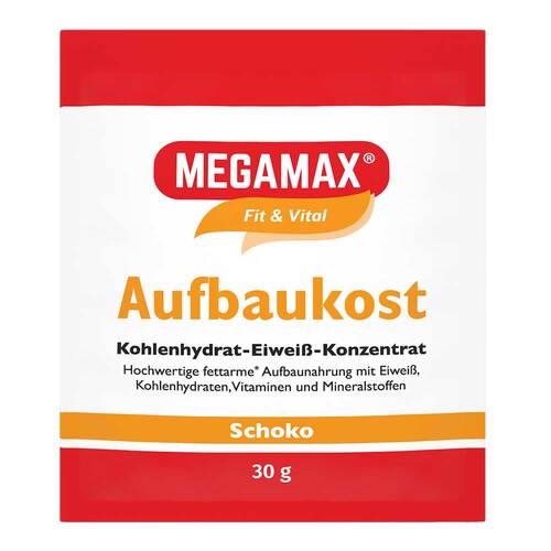 Megamax Aufbaukost Schoko Pulver - 1