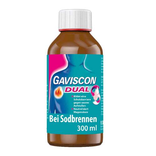 GAVISCON® Dual 500mg / 213mg / 325mg Suspension Flasche - 1