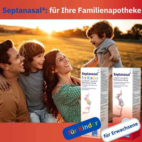 Septanasal® f&uuml;r Kinder 0,5 mg/ml+50 mg/ml Nasenspray - 5