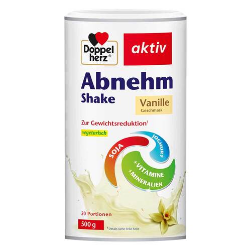 Doppelherz Abnehm Shake Vanille Pulver - 1