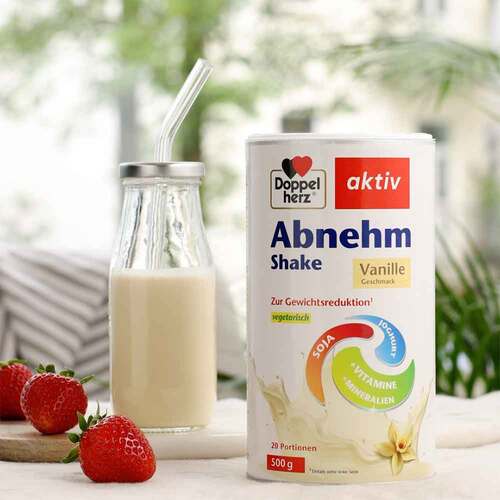 Doppelherz Abnehm Shake Vanille Pulver - 2