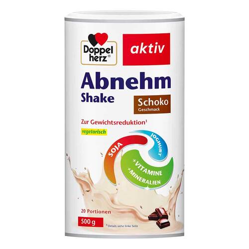 Doppelherz Abnehm Shake Schoko Pulver - 1