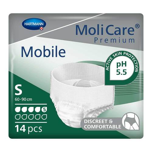 Molicare Premium Mobile 5 Tropfen Größe S - 1