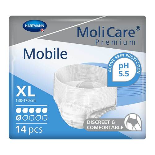 Molicare Premium Mobile 6 Tropfen Gr&ouml;&szlig;e XL - 1