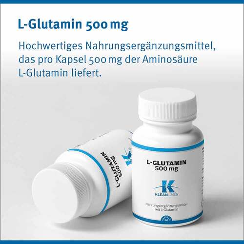 L-Glutamin 500 mg Kapseln - 3