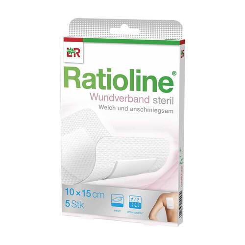 Ratioline Wundverband 15x10 cm steril - 2