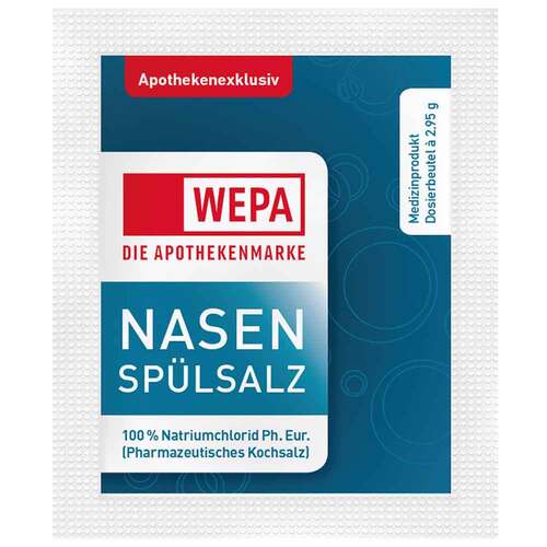 Wepa Nasensp&uuml;lkanne mit 10x2,95 g Nasensp&uuml;lsalz - 4