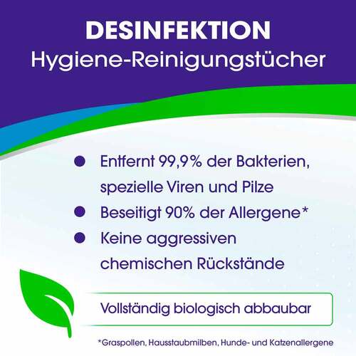 SAGROTAN® Hygiene-Reinigungst&uuml;cher - 2