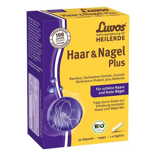 Luvos Heilerde Bio Haar & Nagel Plus Kapseln - 1