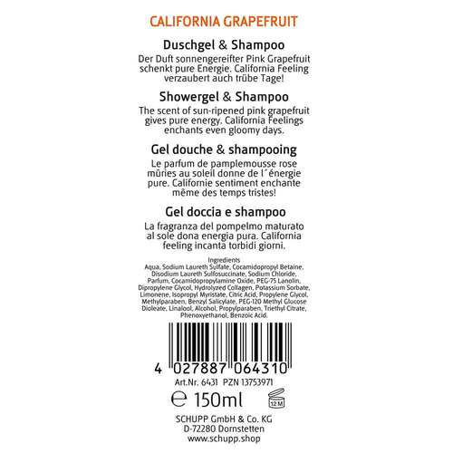 California Grapefruit Duschgel & Shampoo - 4