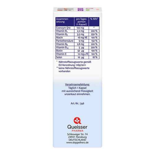 Doppelherz system Coenzym Q10 100 + Vitamine Kapseln - 2