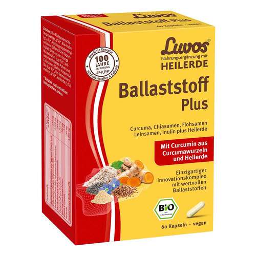 Luvos Heilerde Bio Ballaststoff Plus Kapseln - 1