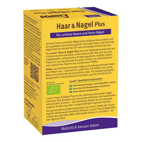 Luvos Heilerde Bio Haar & Nagel Plus Kapseln - 2