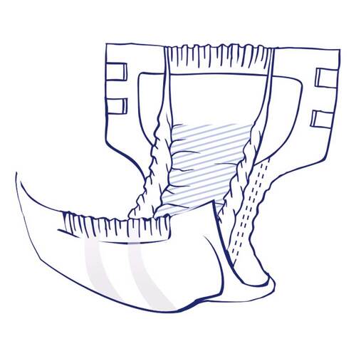 SUPER SENI PLUS XXL Windeln f&uuml;r die Nacht f&uuml;r Erwachsene - 3