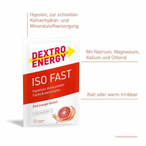 Dextro Energy Sports Nutr.IsoFast Pulver red Orange - 2